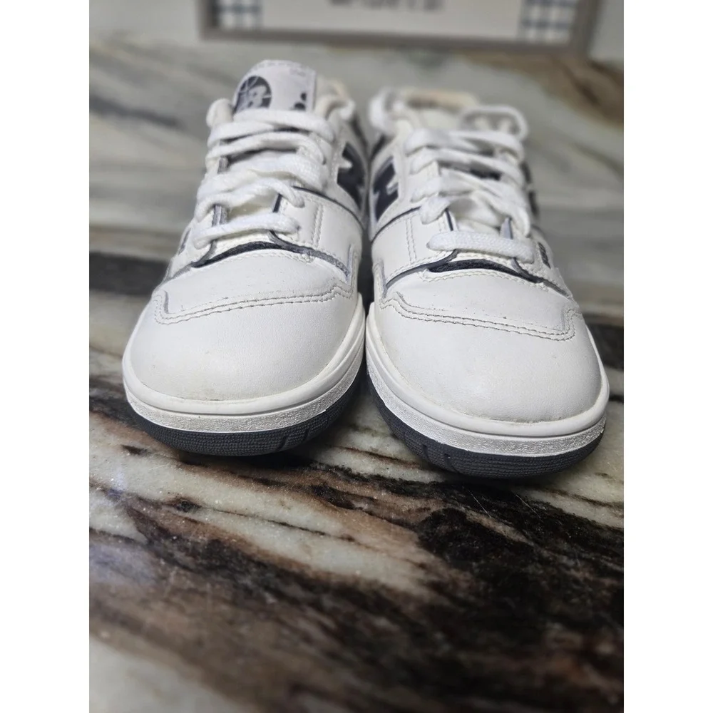 New Balance 550 Kids Sneakers White Black PSB550BH Size 2 US Youth Low Top